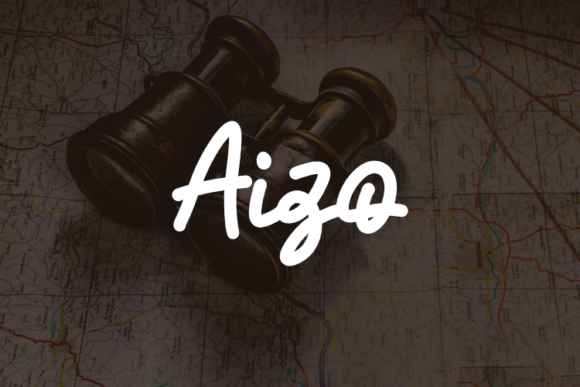 Aizo Script Font for Authentic Branding