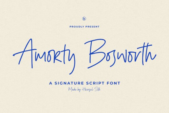 Amorty Bosworth Font for Modern Campaigns
