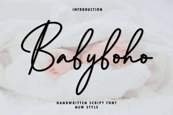 Babyboho Script Font for Modern Web Design