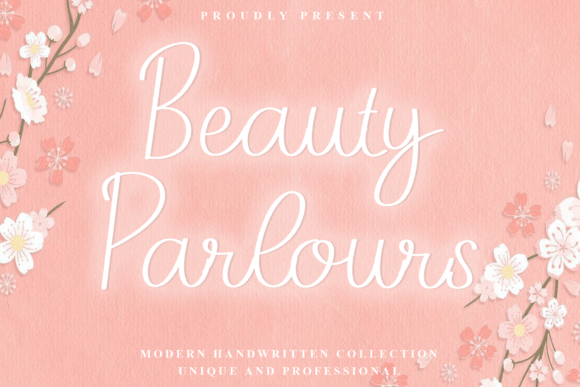 Beauty Parlours Font for Modern Web Design