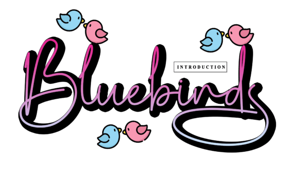 Bluebirds Script Font for Elegant Branding