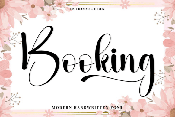 Booking Script Typeface Review for Brand Designers