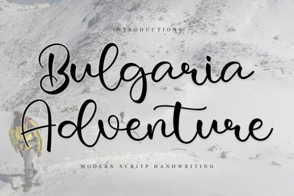 Bulgaria Adventure Font for Elegant Branding