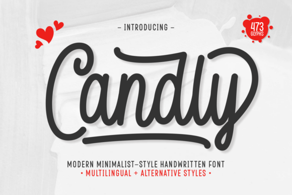 Candly Font: Modern Script for Web Design