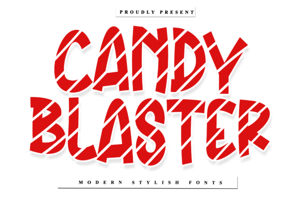 Candy Blaster: A Rhythmic Script Typeface for Editors