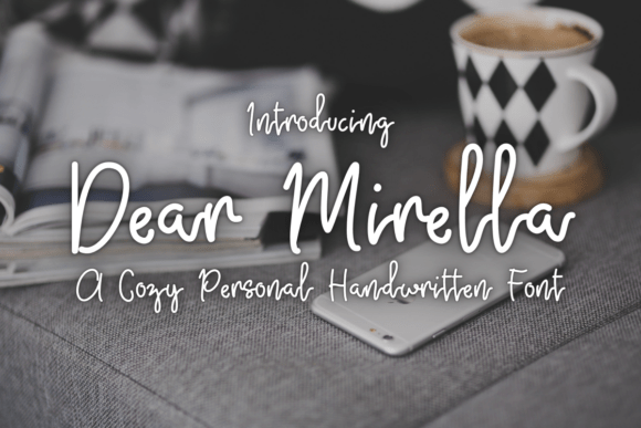 Dear Mirella Font for Cozy Branding Projects