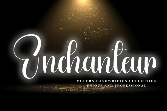 Enchanteur: A Premium Script Font for Makers