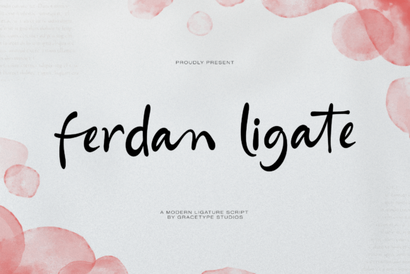 Ferdan Ligate: A Modern Script Font for Branding