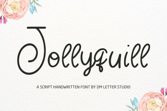 Jollyquill: A Script Font for Authentic Branding