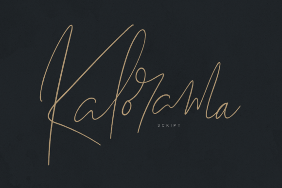 Kalorama Script Font for Elegant Branding