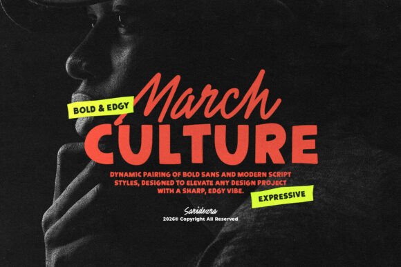 March Culture Font Review for Modern Branding