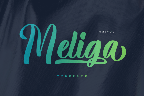 Meliga: A Modern Script Font for Elegant Branding