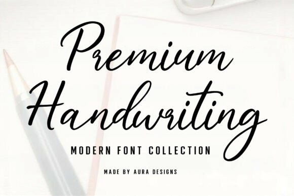 Premium Handwriting Font for Editorial Design