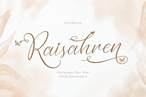 Raisahren: The Elegant Script Font for Luxury Branding