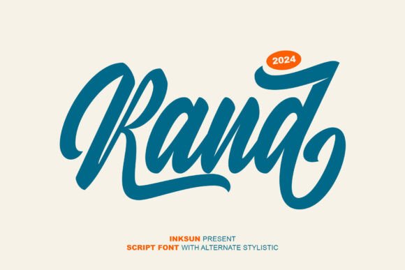 Rand: A Bold Script Font for Makers