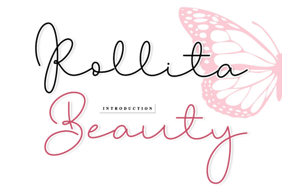 Rollita Beauty: The Script Font That Elevates Brand Identity