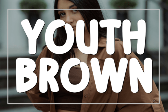 Youth Brown: A Modern Script Typeface for Web Design